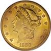 Image 1 : 1880 $20 MS62 PCGS. After generous mintages numbering