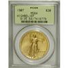 Image 3 : 1907 $20 High Relief, Wire Rim MS64 PCGS. This is a wo