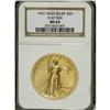 Image 3 : 1907 $20 High Relief, Flat Rim MS64 NGC. High relief d