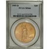 Image 3 : 1909-D $20 MS66 PCGS. . The Denver Mint, after strikin