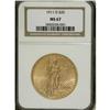 Image 3 : 1911-D $20 MS67 NGC. The 1911-D is one of the most ava