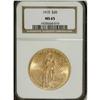 Image 3 : 1915 $20 MS65 NGC. The 1915 double eagle, with a minta