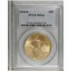 Image 4 : 1924-D $20 MS64 PCGS. Although more than 3 million of