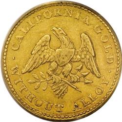 1849 $5 Norris, Gregg, & Norris Five Dollar, Plain Edg