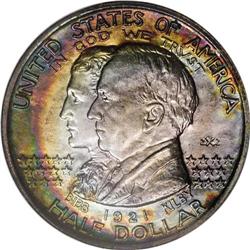 1921 50C Alabama 2x2 MS66 S NGC. While numismatists k