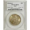Image 1 : 1937 50C Arkansas MS66 PCGS. This satiny example exhib