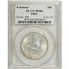 Image 1 : 1938 50C Arkansas MS66 PCGS. Frosty and bright with no