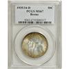Image 1 : 1935/34-D 50C Boone MS67 PCGS. Along with its S-mint c