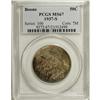 Image 1 : 1937-S 50C Boone MS67 PCGS. Bright crimson, russet, an