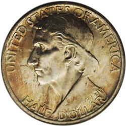 1937-S 50C Boone MS67 Prooflike NGC. Both sides of thi