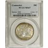 Image 3 : 1935 50C Connecticut MS67 PCGS. While Liberty has take