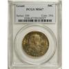 Image 3 : 1922 50C Grant no Star MS67 PCGS. Laura Gardin Fraser,