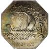 Image 2 : 1925 Medal Norse Thin Planchet MS66 PCGS. While it was
