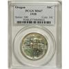Image 1 : OREGON 50C 1938 MS67 PCGS.From The Cary & Cheryl Porte