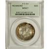 Image 1 : 1937 50C Roanoke MS67 PCGS. From The Cary & Cheryl Por