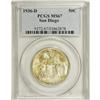 Image 3 : 1936-D 50C San Diego MS67 PCGS. Though the Denver Mint