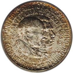 1953-D 50C Washington-Carver MS66 PCGS. Ex: JFS Collec