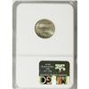 Image 2 : 2001 1C --Struck on a 2001 Dime--MS67 NGC. The obverse