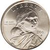 Image 1 : 2001-P $1 Sacagawea Dollar--Struck on a 25C Planchet--