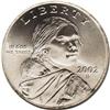 Image 1 : 2002-D SAC$1 Sacagawea Dollar--Struck on a Quarter Pla