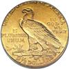 Image 2 : 1912 $2 1/2 Indian Quarter Eagle--5% Off Center--AU58
