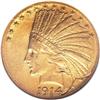 Image 1 : 1914 $10 Indian Eagle--Obverse and Reverse Struck Thro