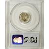 Image 2 : 1927-D 10C MS65 PCGS. Mottled ice-blue and charcoal-gr