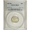 Image 1 : 1927-D 10C MS65 PCGS. Weakness in the date digits is a