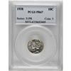 Image 1 : 1938 10C PR67 PCGS. Fully struck with glittering surfa
