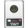 Image 2 : 1967 25C SMS MS67 Ultra Cameo NGC. Faint honey-gold to