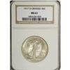 Image 1 : 1917-D 50C Obverse MS61 NGC. Hints of light tan color