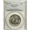 Image 1 : 1917-D 50C Reverse MS63 PCGS. Faint champagne color ad 