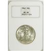 Image 1 : 1942 50C MS66 NGC. Well struck and highly lustrous, wi