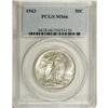 Image 1 : 1943 50C MS66 PCGS. The satiny mint luster is thick an