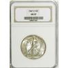 Image 1 : 1947-D 50C MS67 NGC. Light gold color enriches the bor