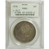 Image 3 : 1879 S$1 Metric Dollar, Judd-1617, Pollock-1813, R.4,
