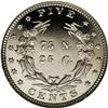 Image 2 : 1883 5C Liberty Head Five Cents, Judd-1707, Pollock-19