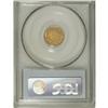 Image 2 : 1855 G$1 MS61 PCGS. A frosty Mint State example with a