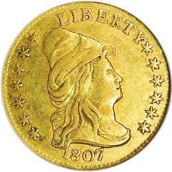 1807 $2 1/2 --Bent, Damaged--ANACS. XF40 Details. Breen