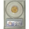 Image 2 : 1859 $2 1/2 Old Reverse, Type One AU58 PCGS. A near-Mi