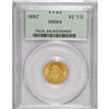 Image 3 : 1882 $2 1/2 MS64 PCGS. The 1882 has a minuscule mintag