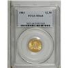 Image 1 : 1903 $2 1/2 MS64 PCGS. This near-Gem two and one-half