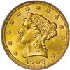Image 1 : 1905 $2 1/2 MS65 PCGS. Well struck with dynamic luster