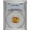Image 3 : 1905 $2 1/2 MS66 PCGS. A gorgeous Premium Gem that has