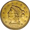 Image 1 : 1905 $2 1/2 MS67 PCGS. The 1905 is one of the most fre