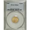 Image 1 : 1909 $2 1/2 MS64 PCGS. The striking details are remark