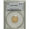 Image 1 : 1914 $2 1/2 MS62 PCGS. Frosty and suitably struck with