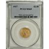 Image 3 : 1927 $2 1/2 MS65 PCGS. At 388,000 pieces struck, the 1