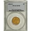 Image 3 : 1854-O $3 XF45 PCGS. The inaugural year of the three d