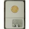 Image 4 : 1855 $3 MS63 NGC. The 1855 gold dollar is relatively a